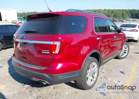 2018 Ford Explorer Limited из США, поврежденный, VIN 1FM5K7FH6JGC02786
